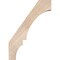 Ekena Millwork 5 1/2"W x 20"D x 28"H Balboa Smooth Knee Brace, Douglas Fir BRC06X20X28BOA00SDF - alternate 3